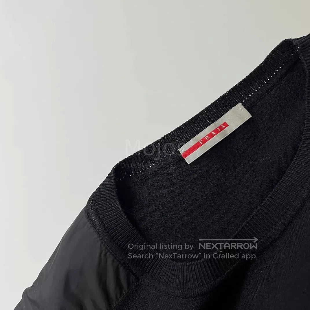 Prada Sz 52 Prada Nylon Patches Knitwear. Size US L / EU 52-54 / 3 - 5 Thumbnail
