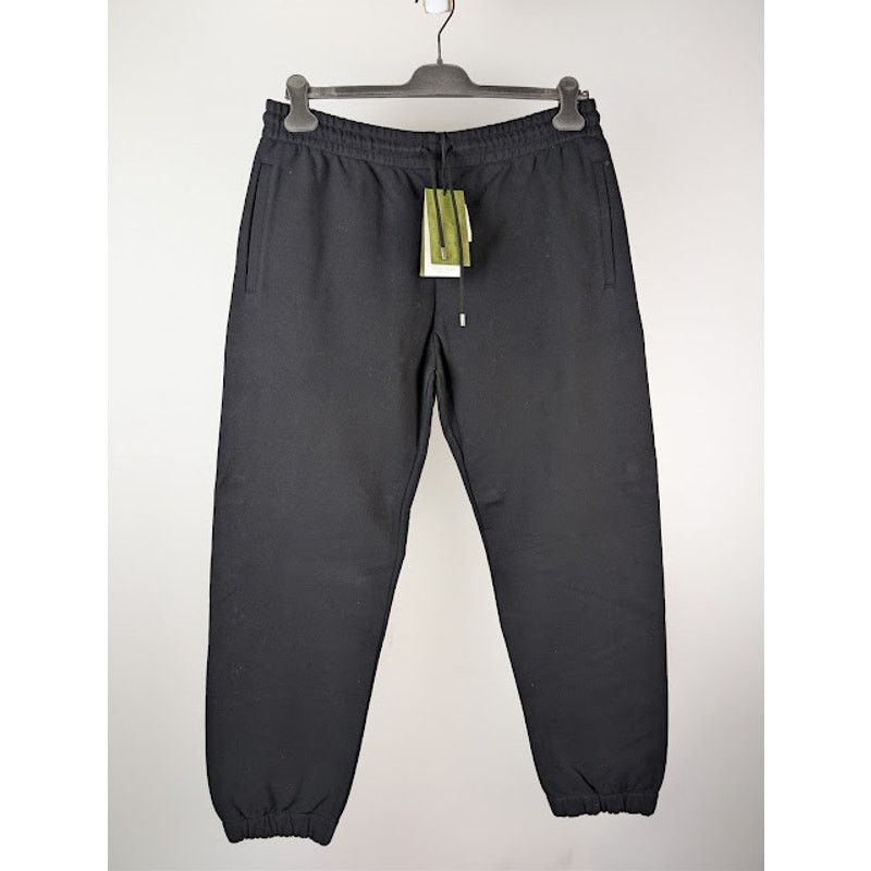 Gucci o1rshd1 Light Felted Cotton Jersey Jogging Pant in Black Size US 38 / EU 54 - 3 Thumbnail