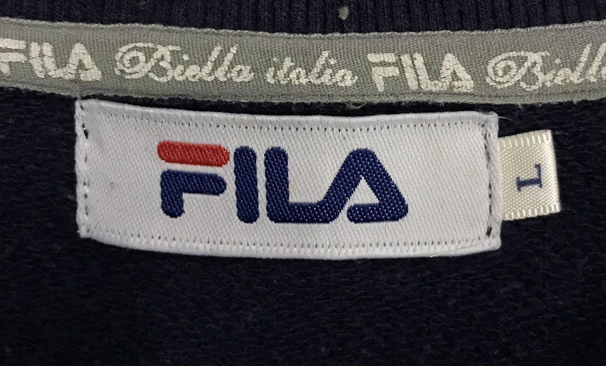 Fila × Vintage Vintage Fila Biella Italia Sweatshirt Size US L / EU 52-54 / 3 - 8 Thumbnail