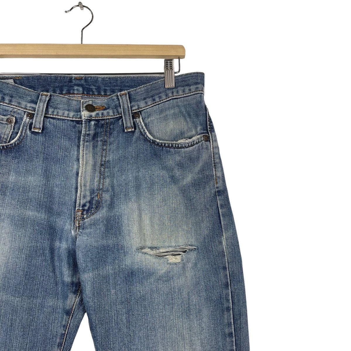 Edwin Vintage Edwin 402 Made In Japan Distressed Jeans Size US 33 - 5 Thumbnail