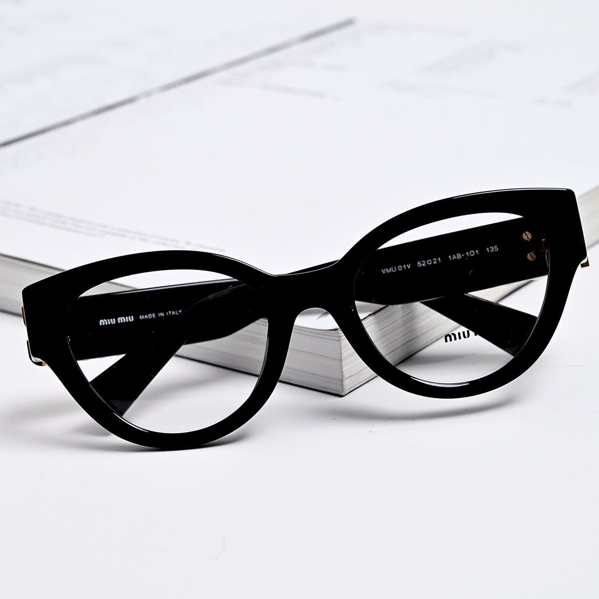 Miu Miu MIU MIU 0MU 01VV GLASSES Size ONE SIZE - 11 Thumbnail