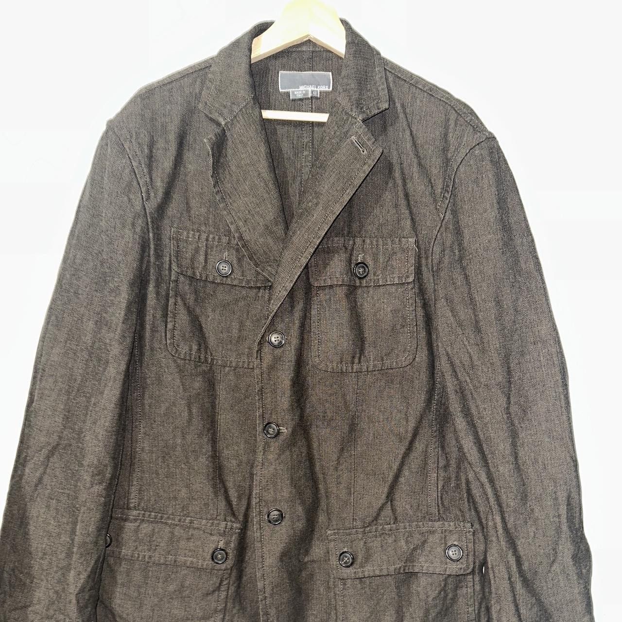 Michael Kors Michael Kors Brown Sports Jacket (Size 42) | Made in Italy Size US XS / EU 42 / 0 - 3 Thumbnail