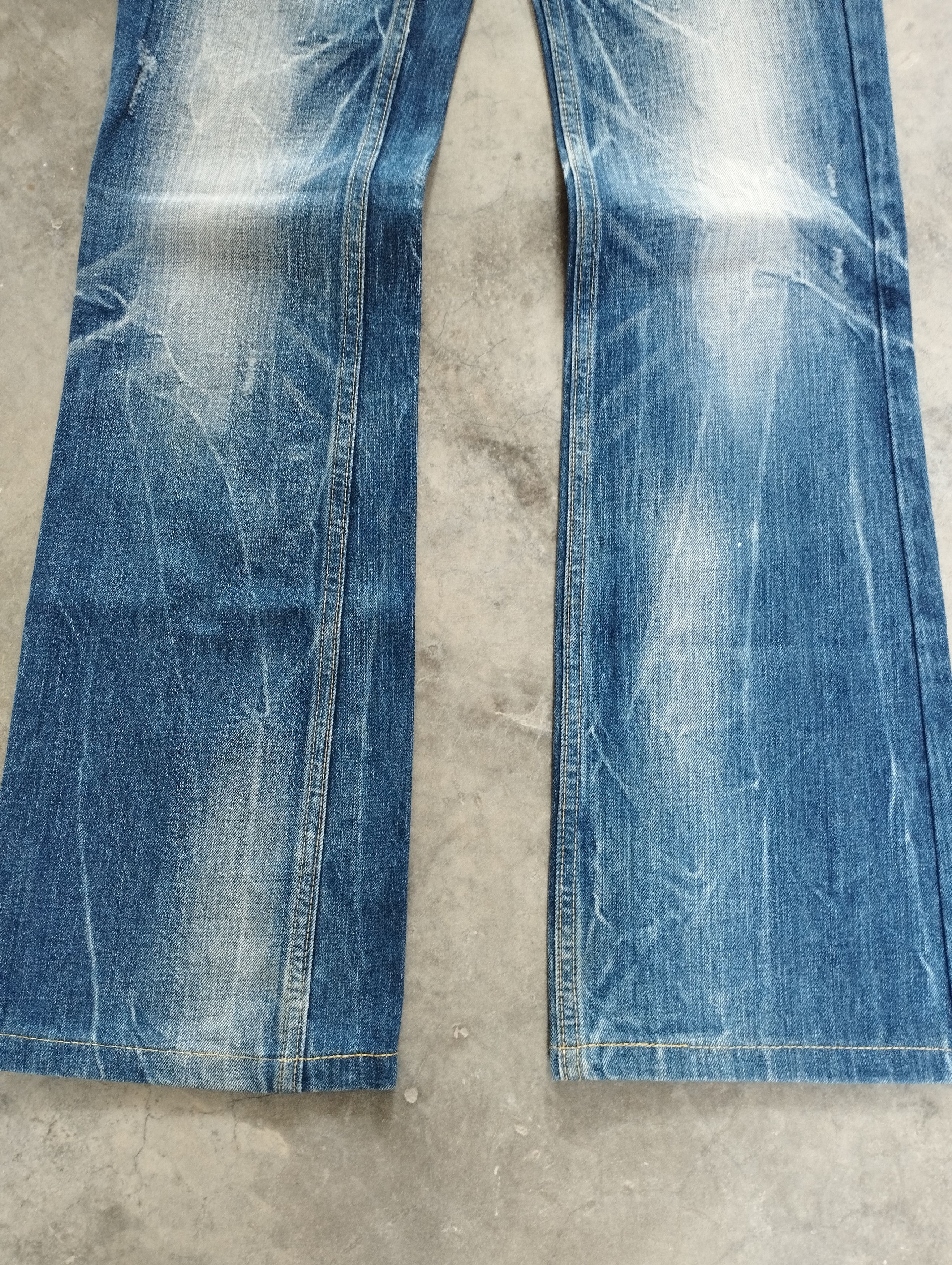 Tornado Mart Flare Jeans Japan Lightning Wash Redpepper Bootcut Jeans Size US 26 / EU 42 - 3 Thumbnail