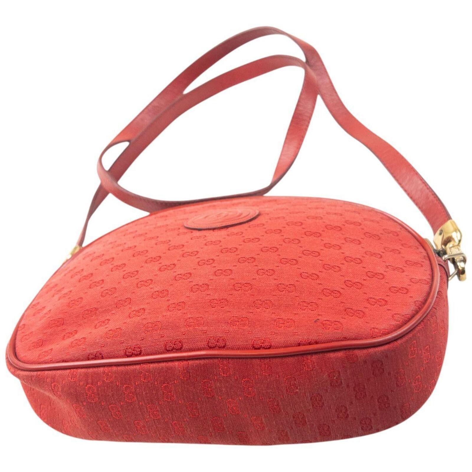 Gucci Vintage 80s Gucci Monogram Crossbody Bag Size ONE SIZE - 7 Thumbnail