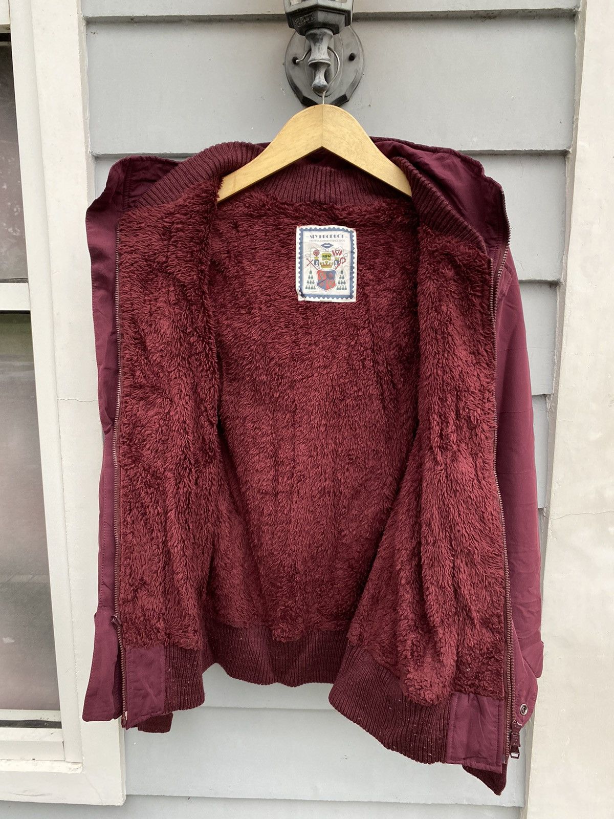 If Six Was Nine Sly Burgundy Fur Hood Parka Jacket Winter Coat Toggle Button Size US S / EU 44-46 / 1 - 12 Thumbnail