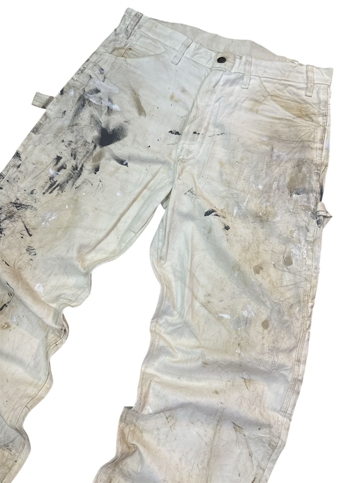 Japanese Brand 90s Vintage Thrash Dickies Spectrum paiter pants Size US 34 / EU 50 - 2 Thumbnail