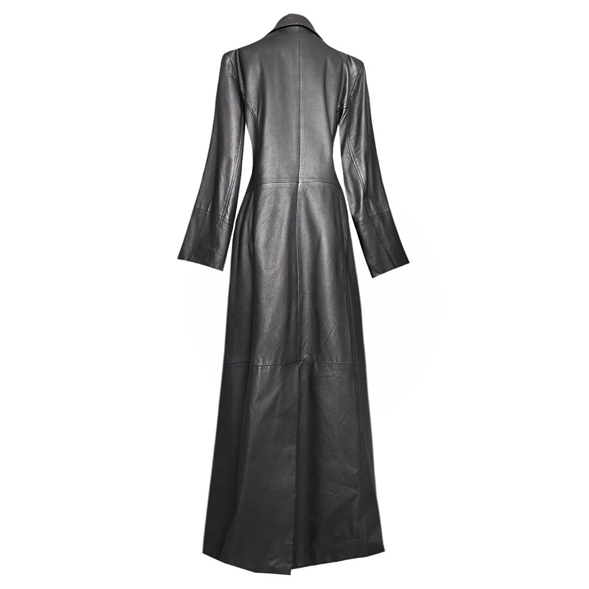 Vintage Iconic super long matrix leather coat Size M / US 6-8 / IT 42-44 - 2 Thumbnail