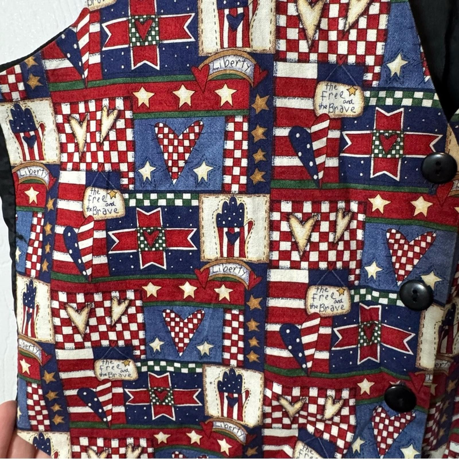 Other Westbury Patriotic Patterned Vest Size M / US 6-8 / IT 42-44 - 4 Thumbnail