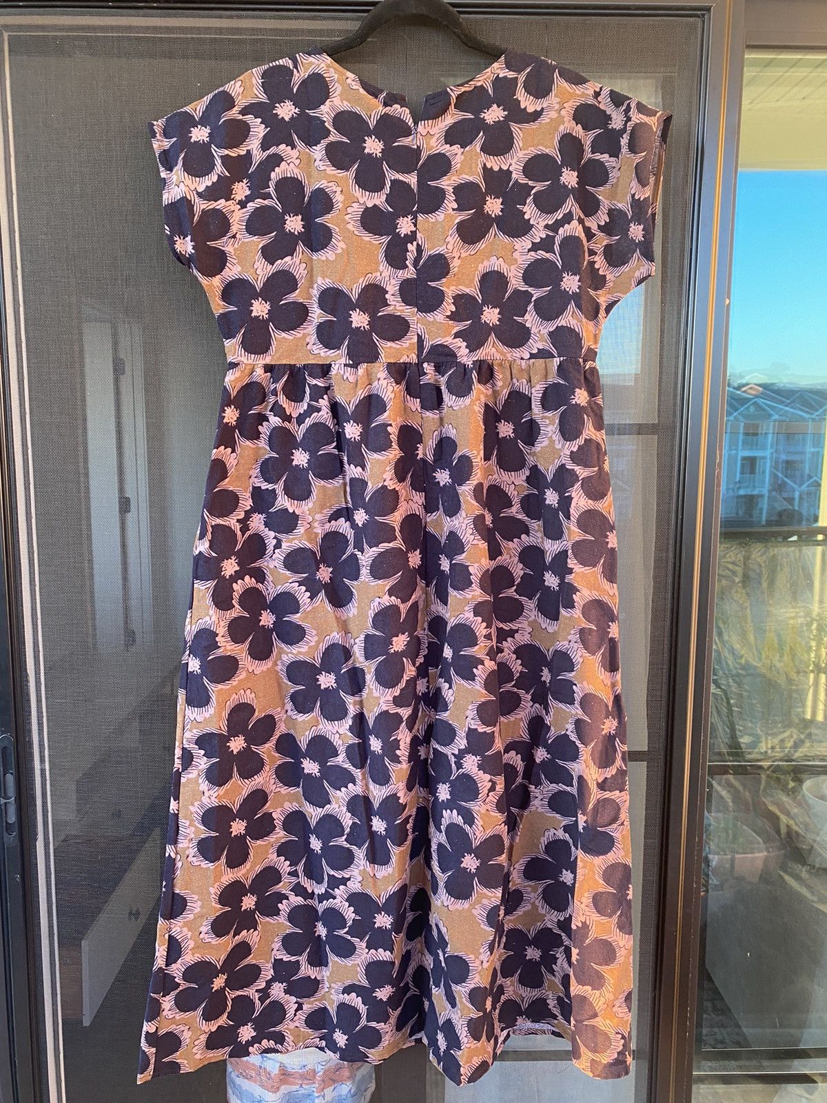 Other Women Summer Casual Printed Beach Floral Dress Short Sleeve Size M / US 6-8 / IT 42-44 - 9 Thumbnail
