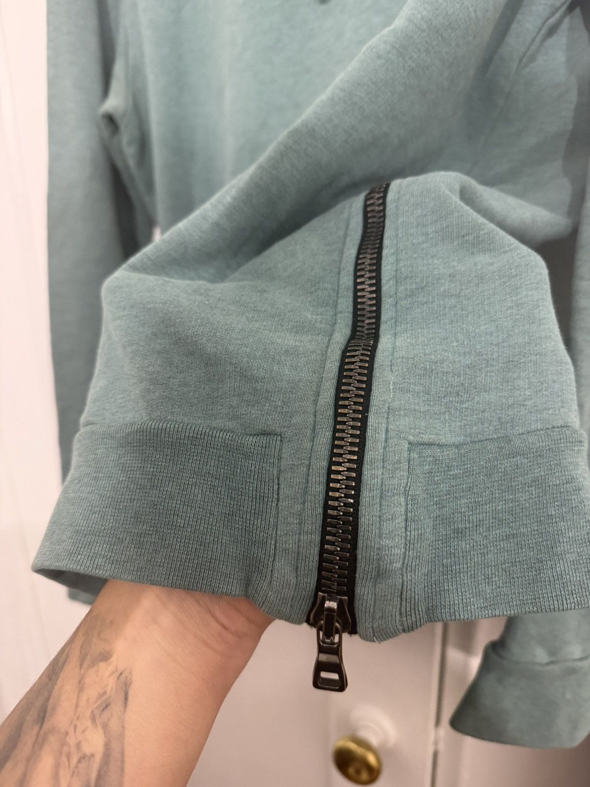 Balmain Decarnin Turquoise Hoody *Rare* Size US L / EU 52-54 / 3 - 5 Thumbnail