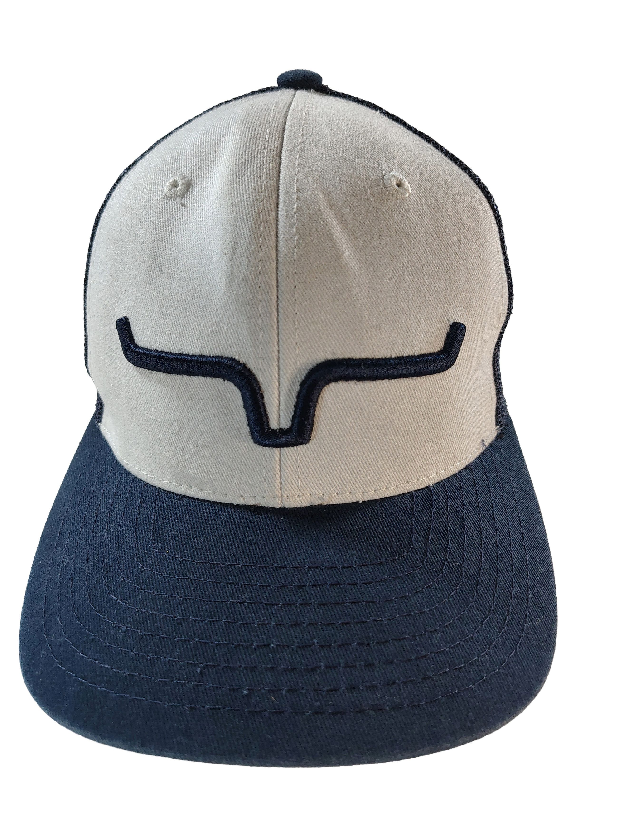 Other Men's Blue & White Mesh Back Adjustable Kimes Ranch Hat Size ONE SIZE - 1 Thumbnail