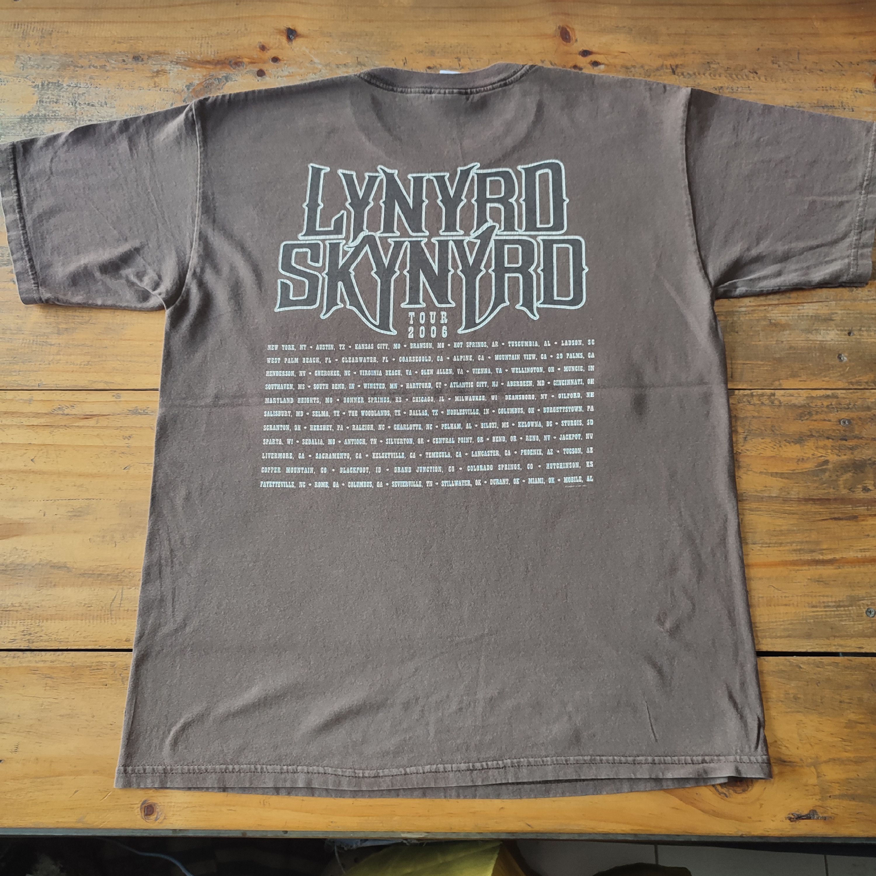 Band Tees × Vintage 2006 LYNYRD SKYNRD T-shirt Size US L / EU 52-54 / 3 - 4 Thumbnail