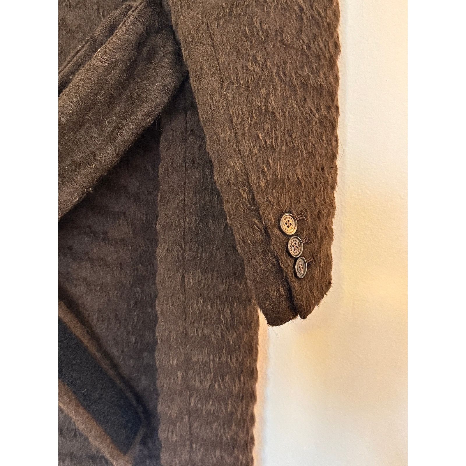 Neil Barrett Neil Barret Men's FW 14' Brown Wool Oversize Fit Coat Size US M / EU 48-50 / 2 - 5 Thumbnail