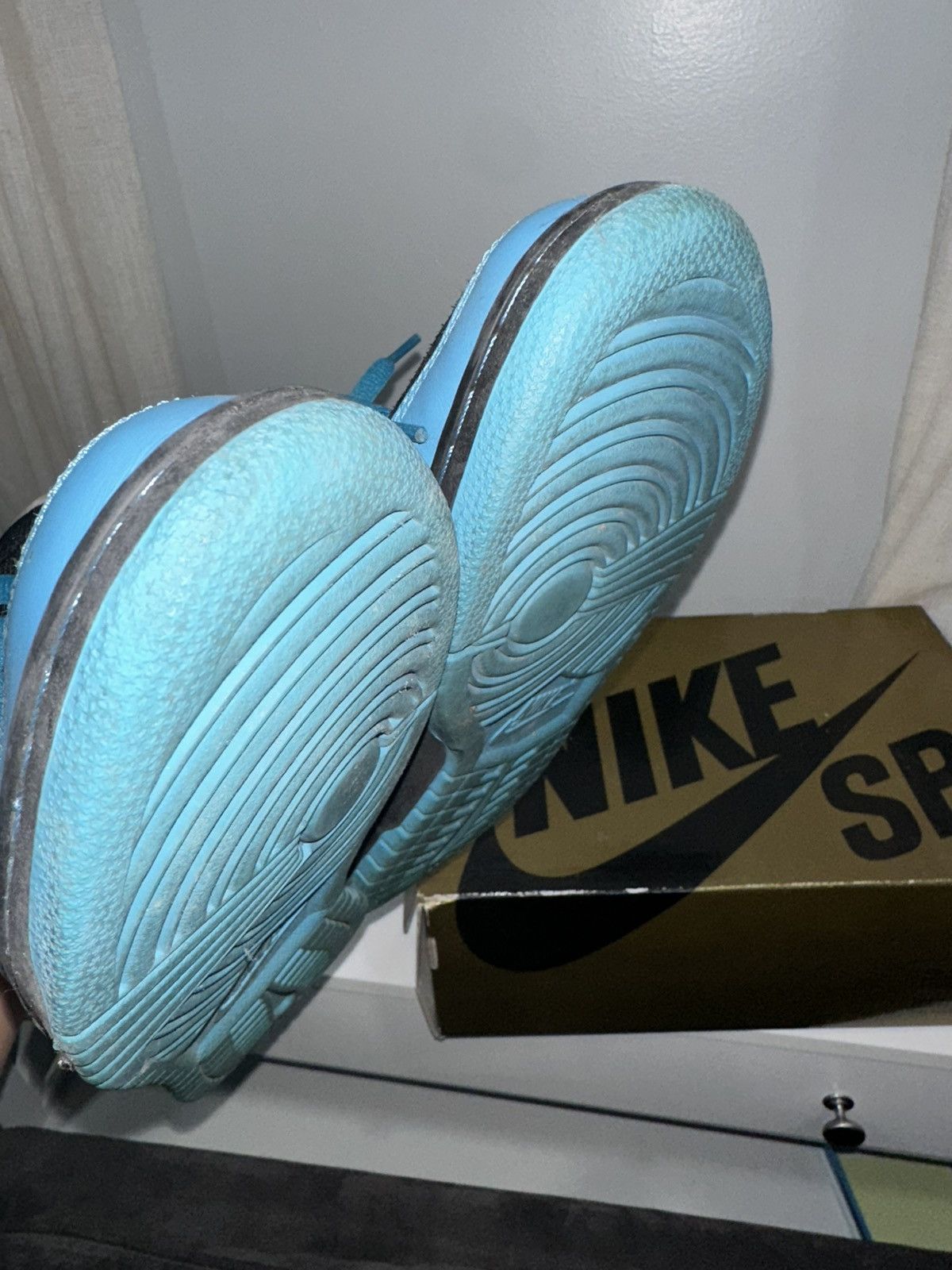 Nike 2008 NIKE PRO SB AQUA FUEL BLUE Size US 9.5 / EU 42-43 - 11 Thumbnail