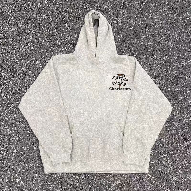 Japanese Brand × Vintage Street fun pirate dog pattern loose retro hoodie y2k Size US L / EU 52-54 / 3 - 2 Thumbnail