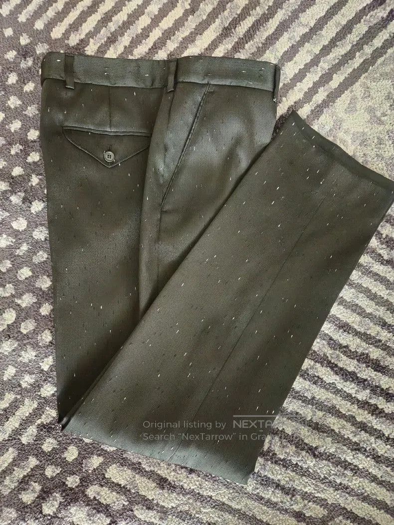 Saint Laurent Paris Saint Laurent Paris 2020FW Runway Zip Trousers. Size US 36 / EU 52 - 3 Thumbnail