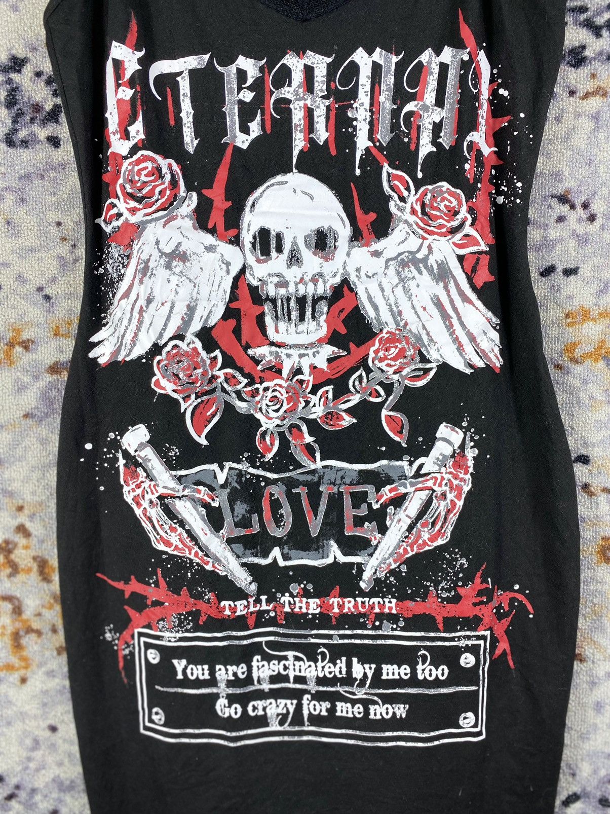 14th Addiction × If Six Was Nine × Japanese Brand Eternal Romwe gothic punk style skull Size M / US 6-8 / IT 42-44 - 3 Thumbnail