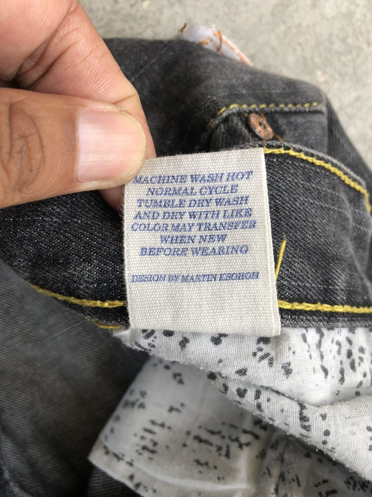 RMC Jeans Red Monkey Company Embroidered Jeans Distressed Size US 30 / EU 46 - 23 Thumbnail
