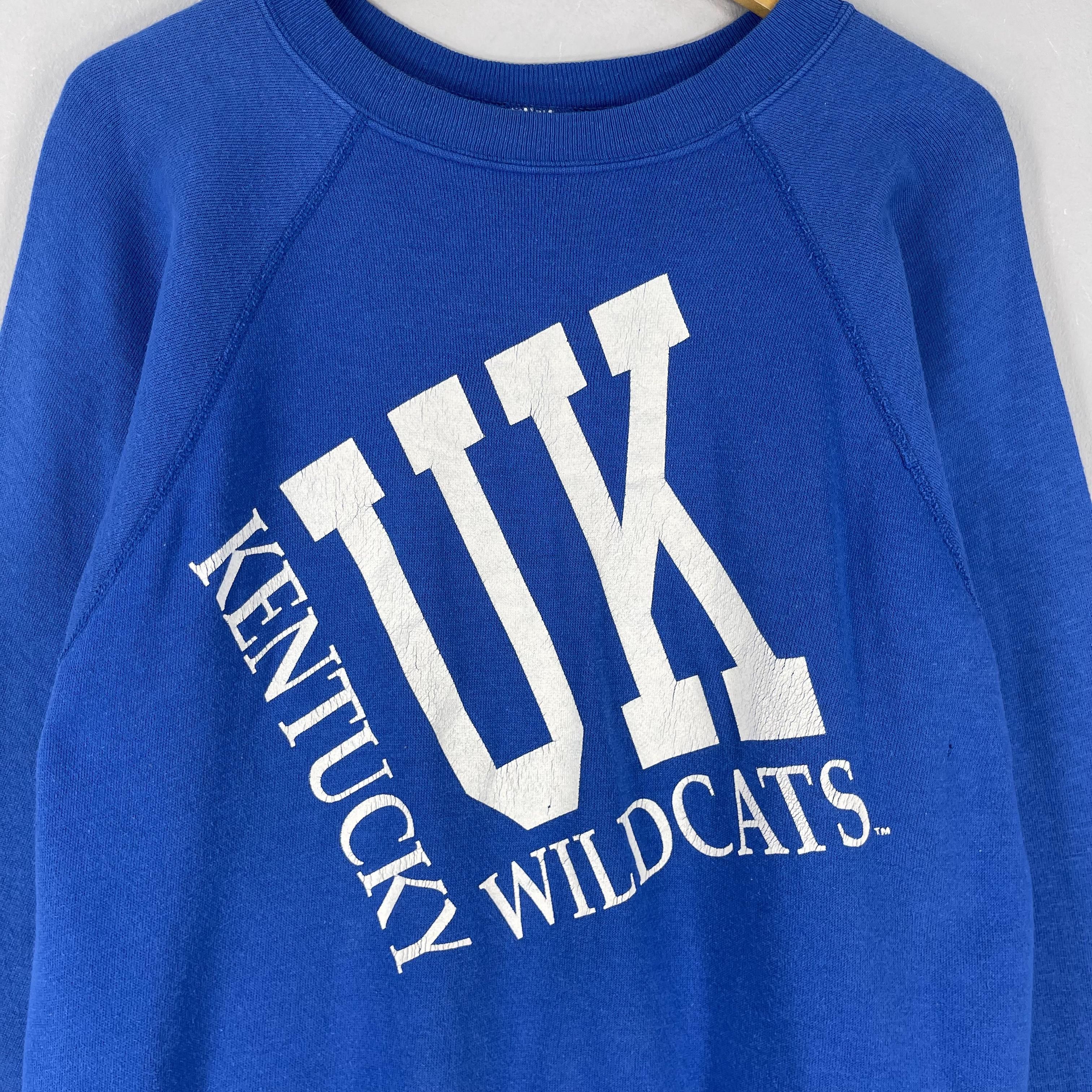 NBA Vintage 1990s KENTUCKY WILDCATS Nba Basketball Sweatshirt Size US M / EU 48-50 / 2 - 2 Thumbnail