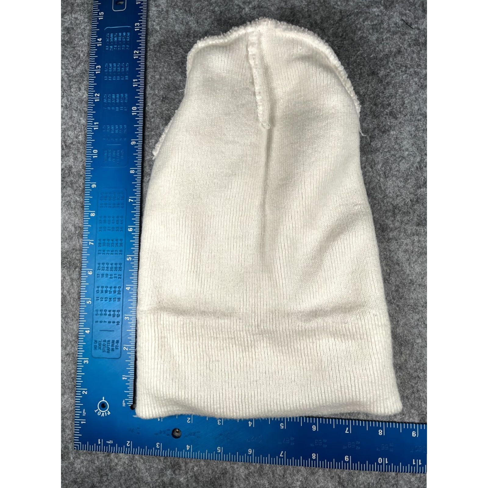Empyre Empyre Beanie Adult One Size Knit White 100% Acrylic Toque Hat Mens Winter Ski Logo Vintage: No Size ONE SIZE - 6 Thumbnail