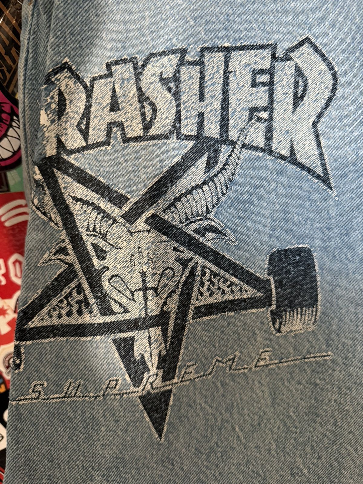 Supreme × Thrasher Supreme Thrasher Regular Jean Size US 30 / EU 46 - 3 Thumbnail