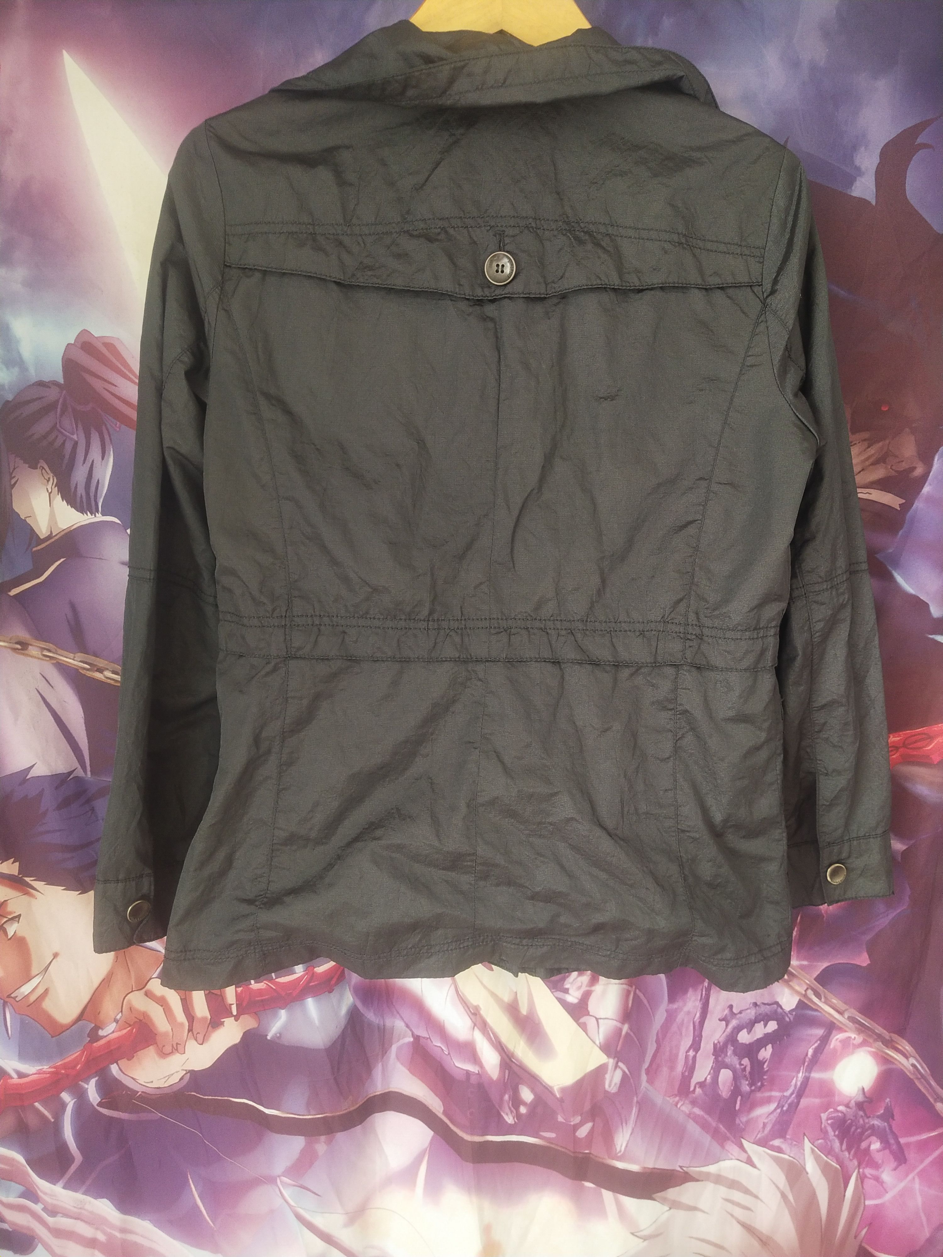 20471120 2000s Olivia Lauren Black Label Utility Field Jacket Women Size M / US 6-8 / IT 42-44 - 5 Thumbnail
