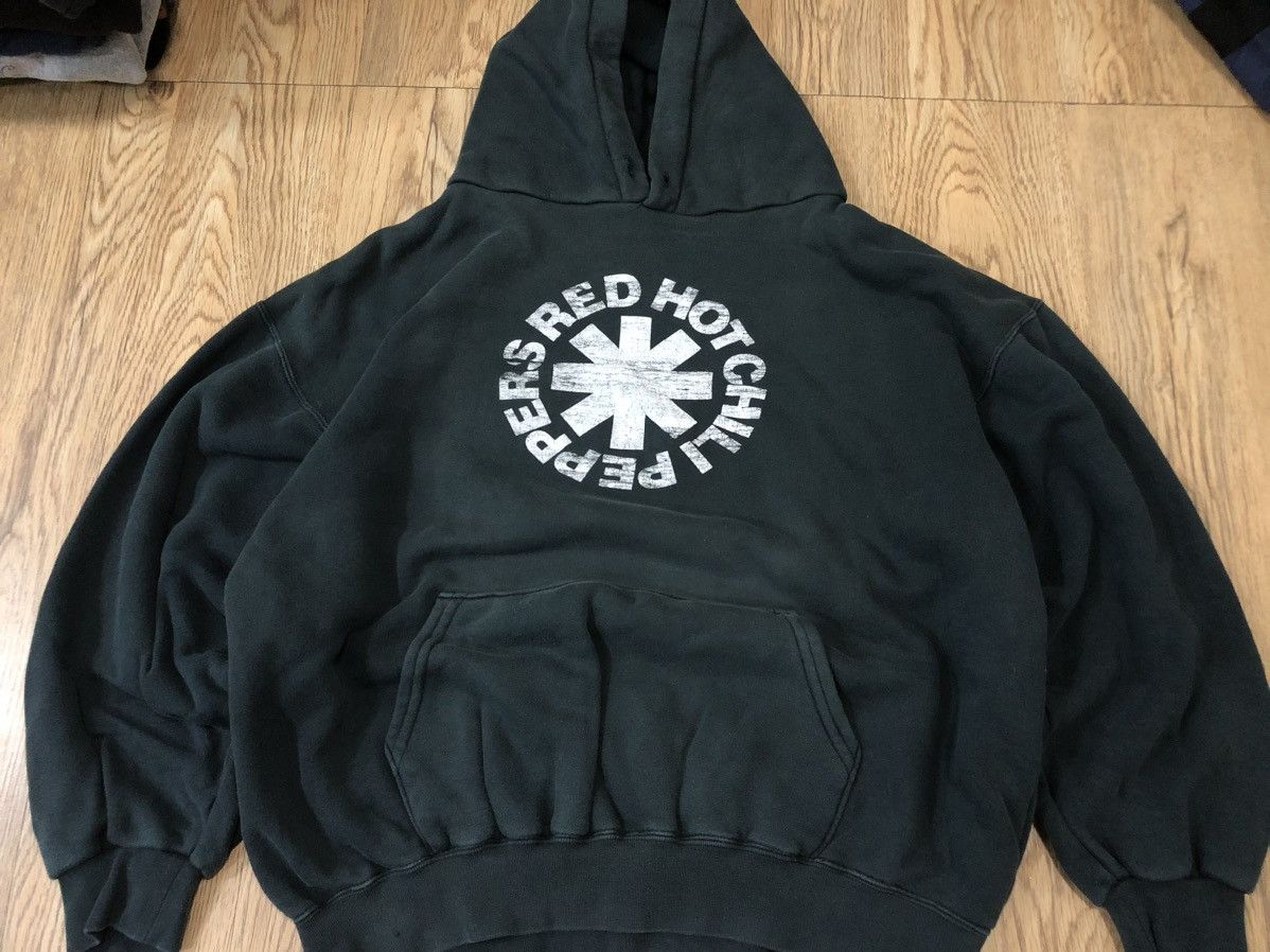 image of Rock Band x Vintage Red Hot Chilli Peppers Hoodie in Dark Ink, Men's (Size Large)