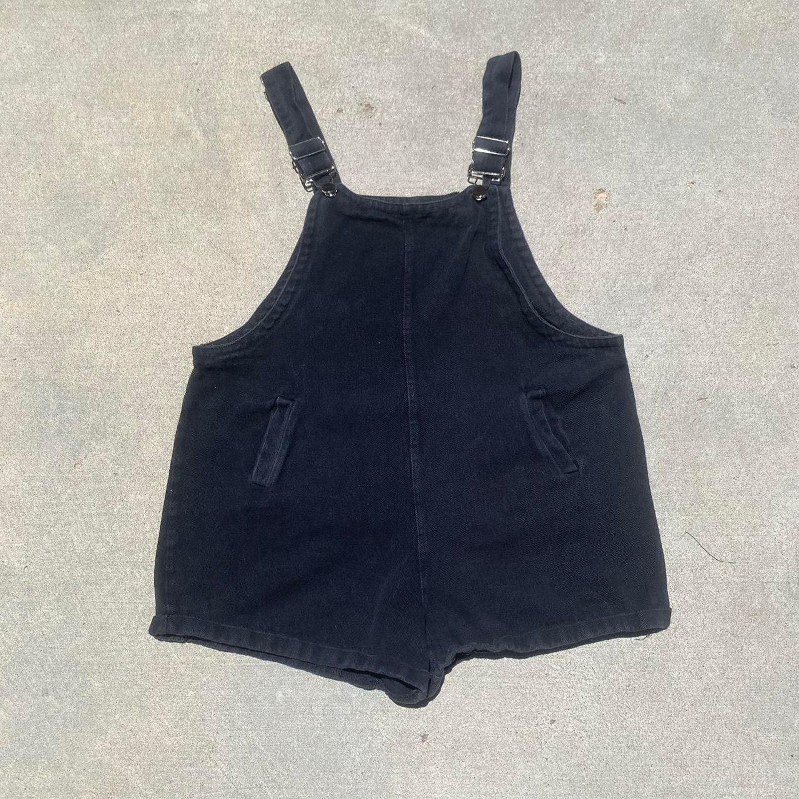 Other Black denim overalls Size L / US 10 / IT 46 - 2 Thumbnail