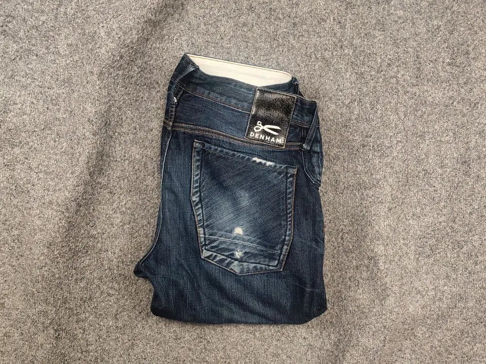 DENHAM Denham the jeanmaker cutter Vintage Japan Denim Faded Jeans Size US 32 / EU 48 - 1 Thumbnail