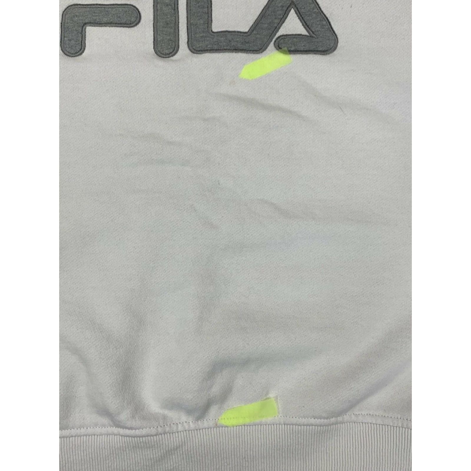 Fila VINTAGE FILA Sweatshirt Embroidered Spellout Crew Neck White M Mens Unisex Adult Regular Pullover Logo Size US M / EU 48-50 / 2 - 8 Thumbnail