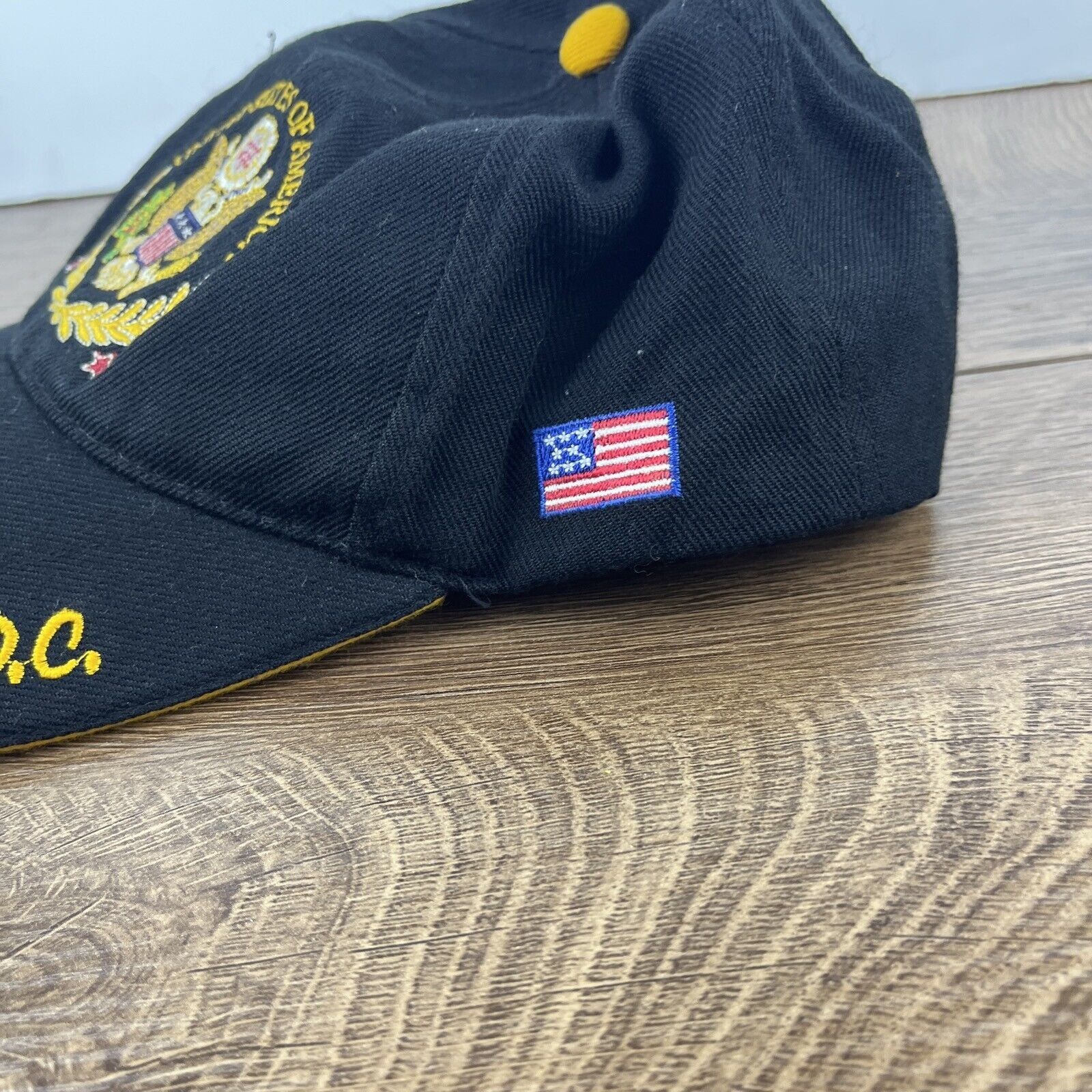 Other Washington DC Hat United States DC Black Hat Adjustable Adul Size ONE SIZE - 7 Thumbnail