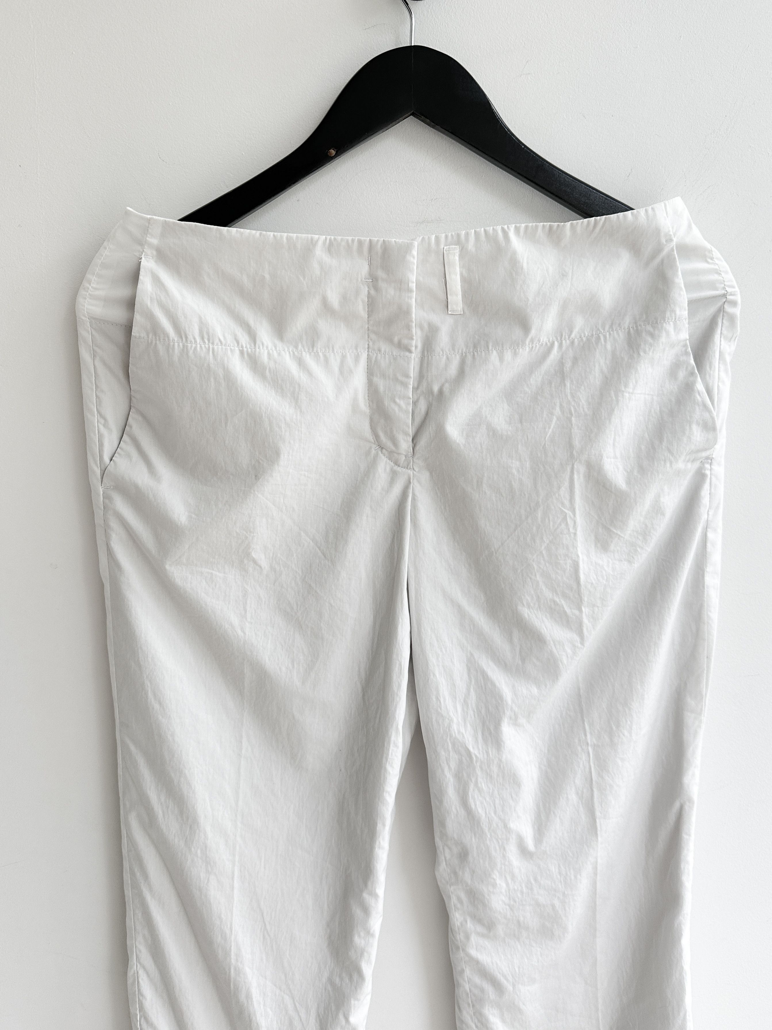 Jil Sander Jil Sander White Dress Trousers Pants Size 29" - 3 Thumbnail