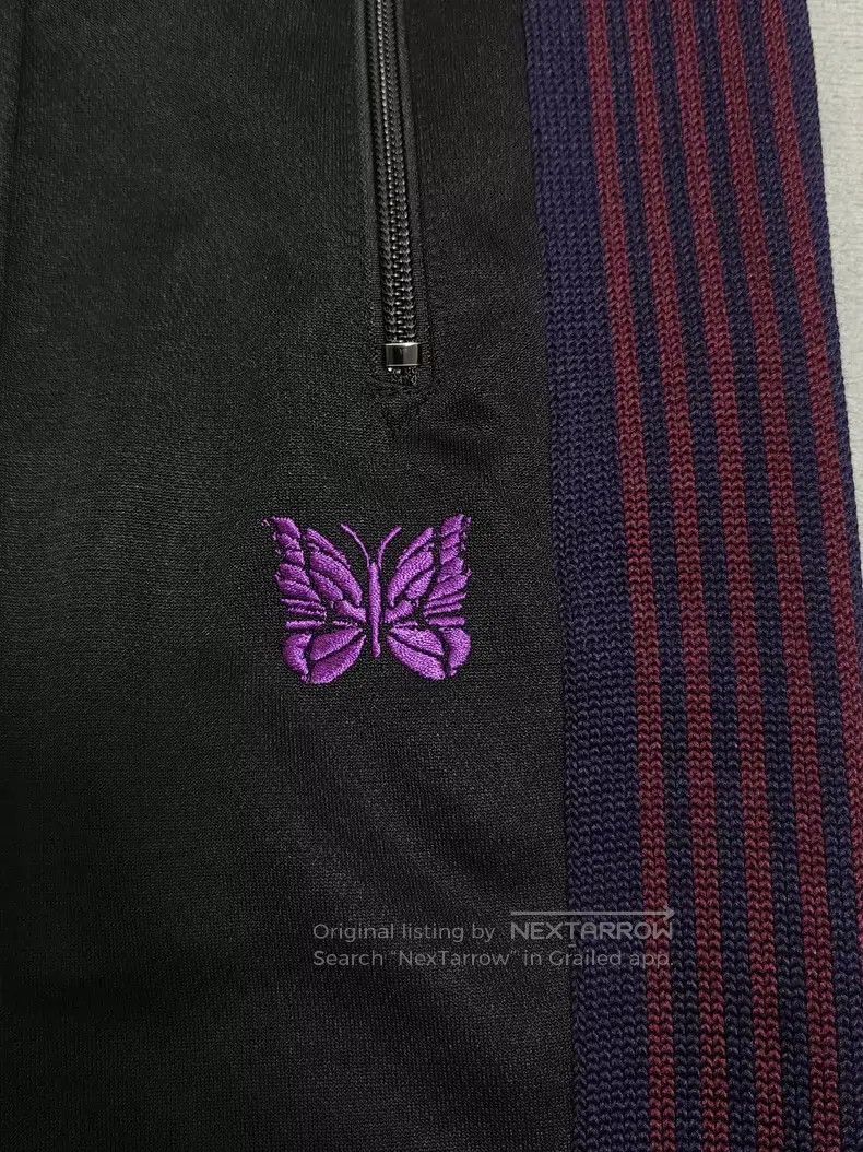 Needles Needles size L Butterfly embroidered striped webbing school Size US 34 / EU 50 - 3 Thumbnail