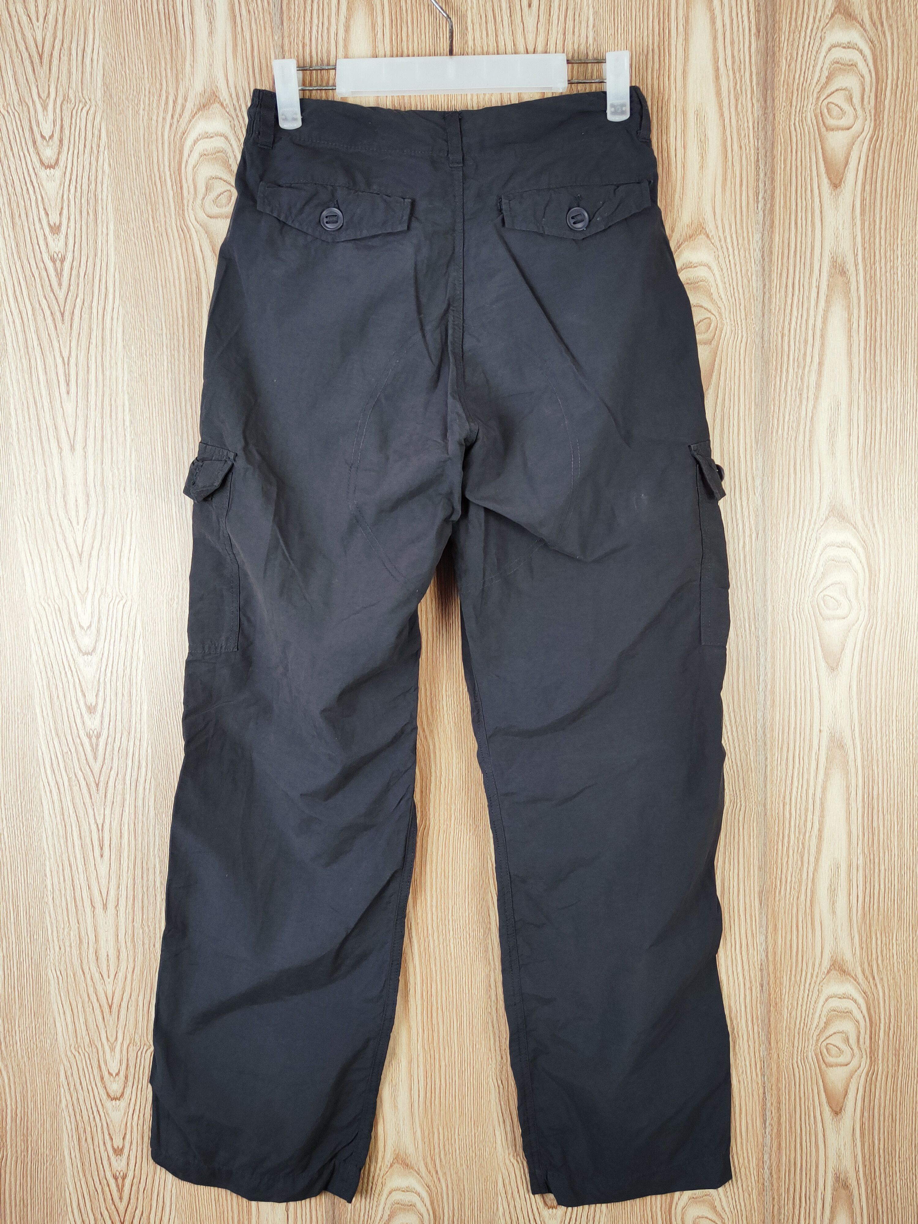 Japanese Brand Spinash Black Multipocket Cargo Short Pants #W450 Size US 28 / EU 44 - 7 Thumbnail
