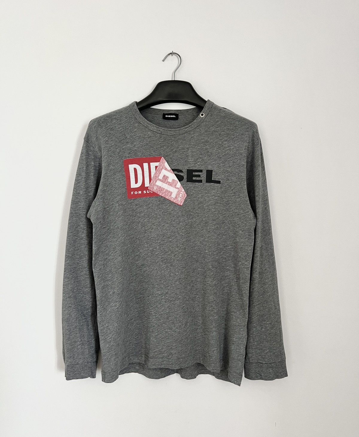 Diesel Diesel long sleeve big logo Size US S / EU 44-46 / 1 - 13 Thumbnail