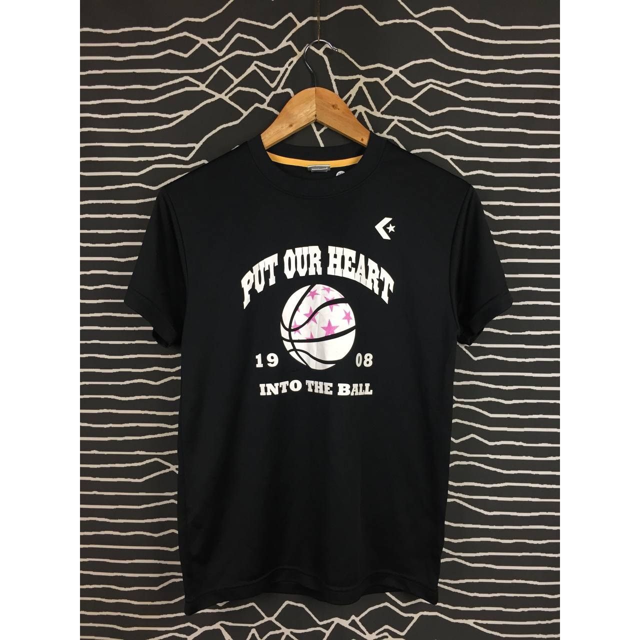 Converse × Vintage Converse Put Our Heart Into The Ball Activewear Tee Size US S / EU 44-46 / 1 - 1 Thumbnail