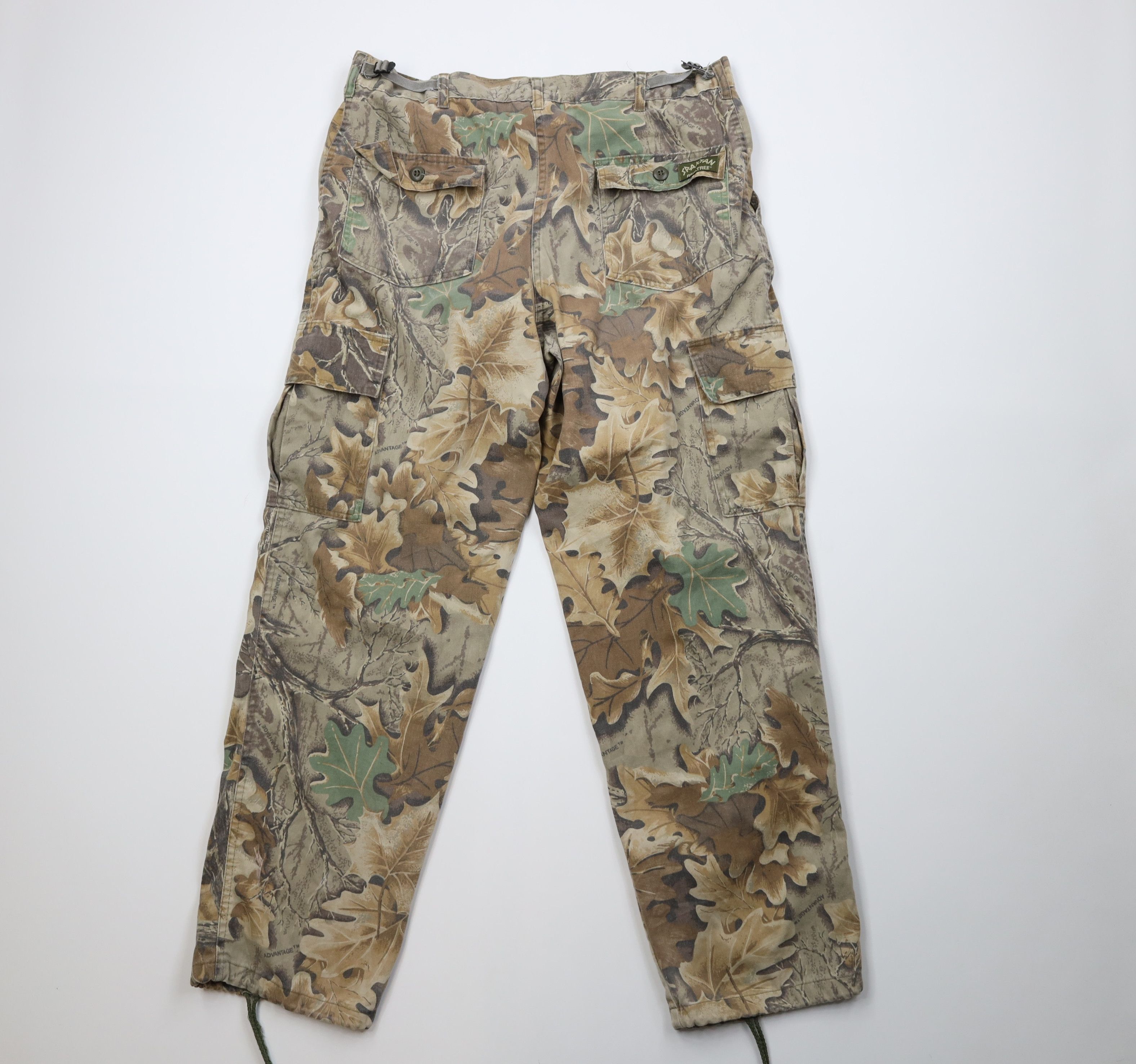 Vintage Vintage 90s Streetwear Camouflage Wide Leg Cargo Pants USA Size US 38 / EU 54 - 10 Thumbnail