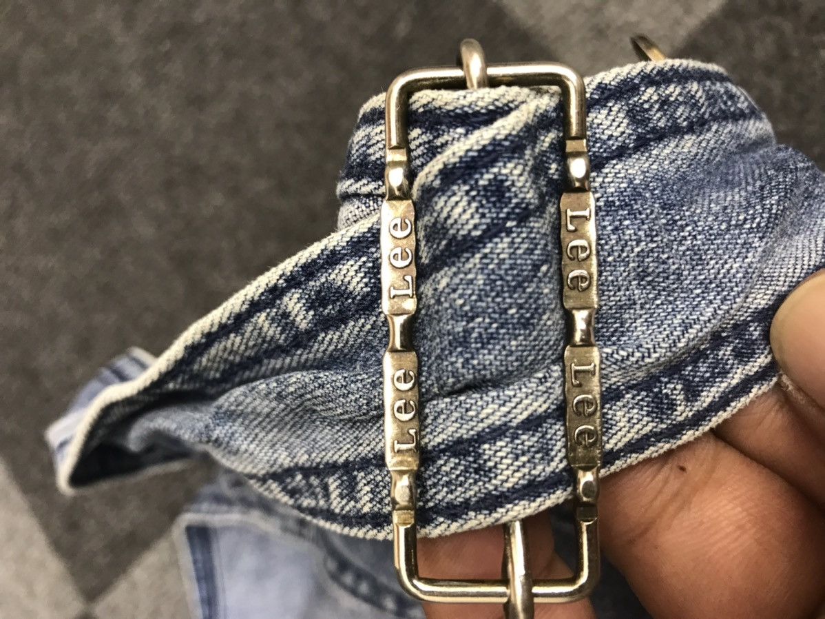 Lee × Vintage Vintage Lee Denim Overall Size US 33 - 21 Thumbnail