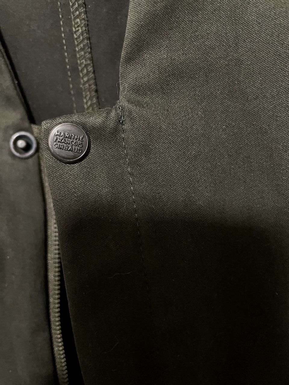 Marithe + Francois Girbaud New ! Marithe Francois Girbaud Avant-Garde Green Vest M+FG Size S / US 4 / IT 40 - 4 Thumbnail
