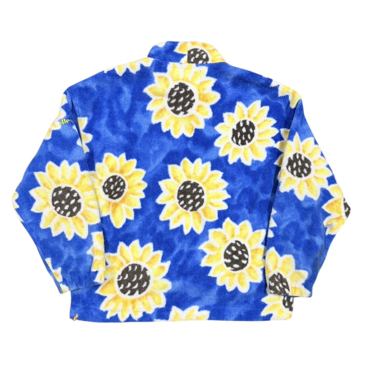 Ellesse Vtg🔥Ellesse Italia Sunflower Fleece Highneck Pullover Size US M / EU 48-50 / 2 - 9 Thumbnail