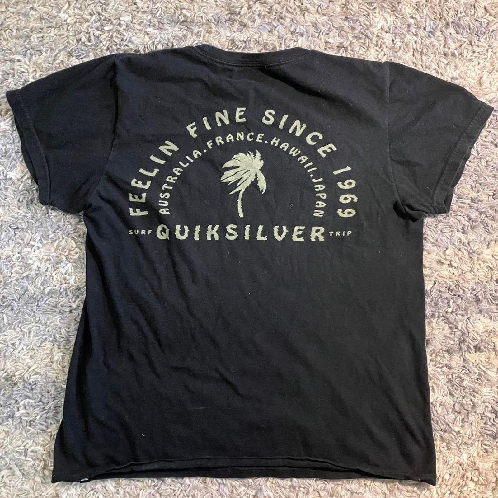 Quiksilver Quiksilver Feelin Fine Since 1969 T-shirt Size S / US 4 / IT 40 - 3 Thumbnail