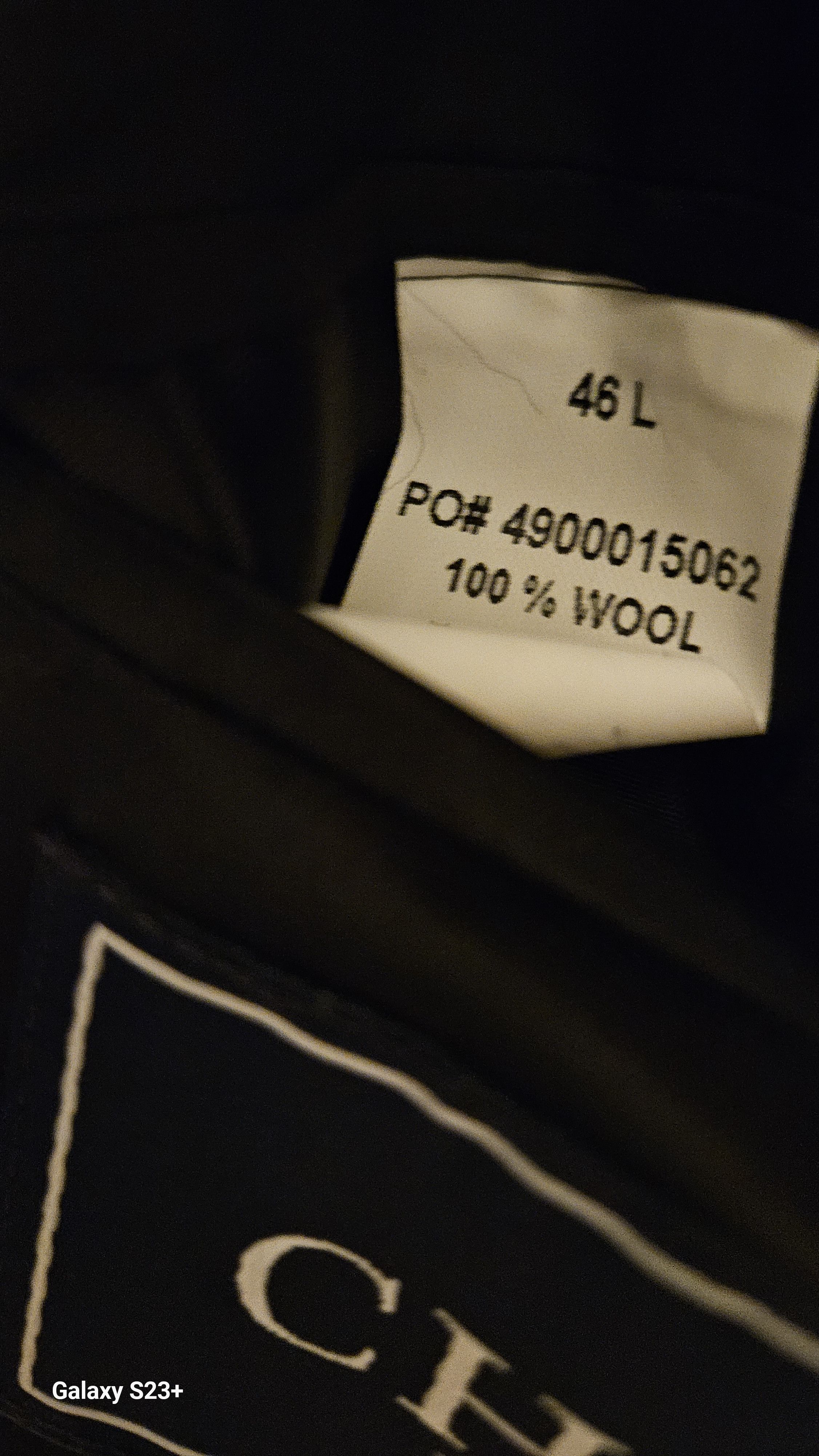 Chaps Ralph Lauren Black Suit Coat size 46 L by Chaps Ralph Lauren NWT Size 46L - 5 Thumbnail