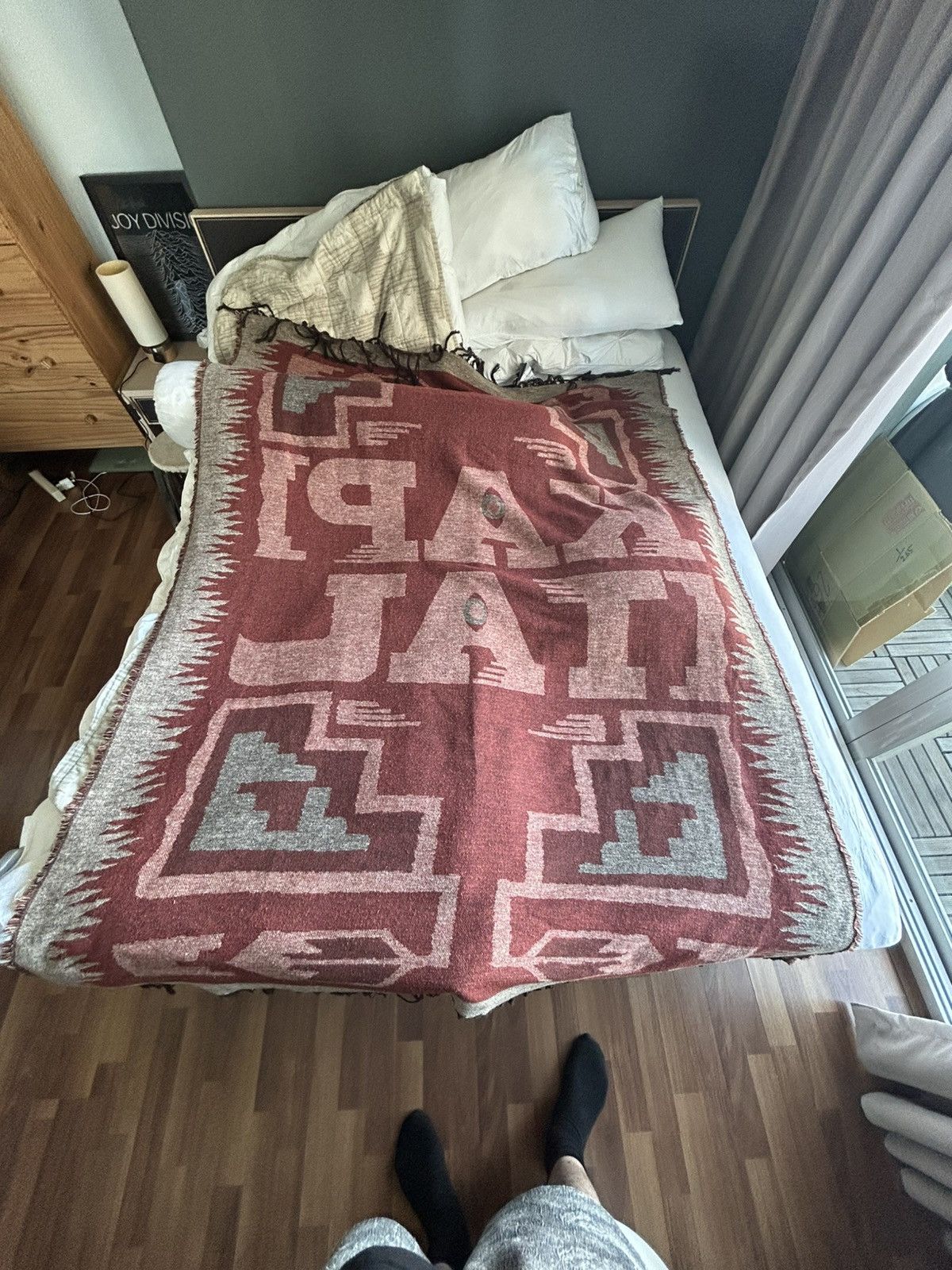 Kapital Kapital Blanket Brown/Red Size ONE SIZE - 4 Thumbnail