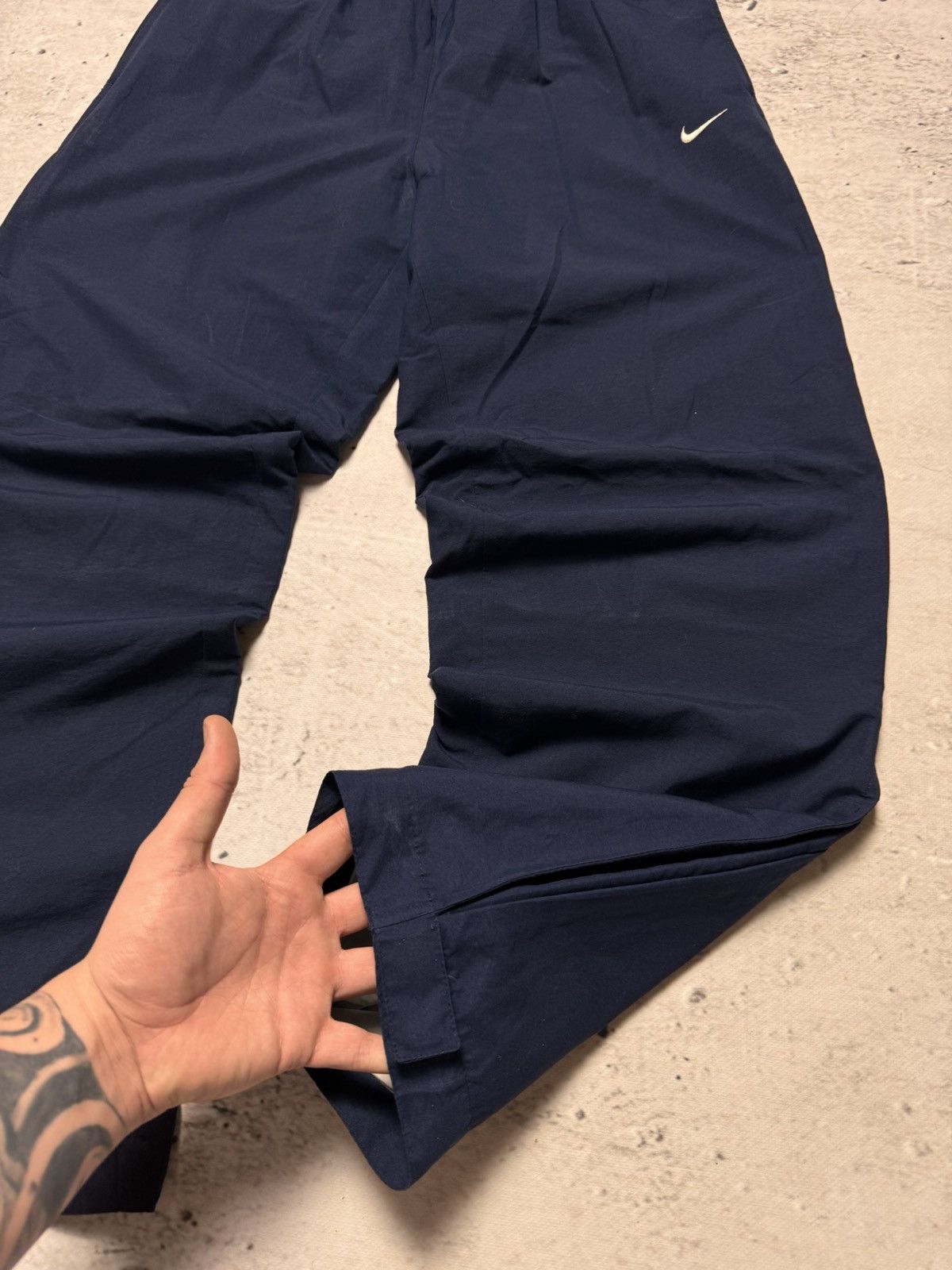 Nike × Vintage NIKE VINTAGE BASIC LOGO OVERSIZE BAGGY PANTS Size US 34 / EU 50 - 3 Thumbnail