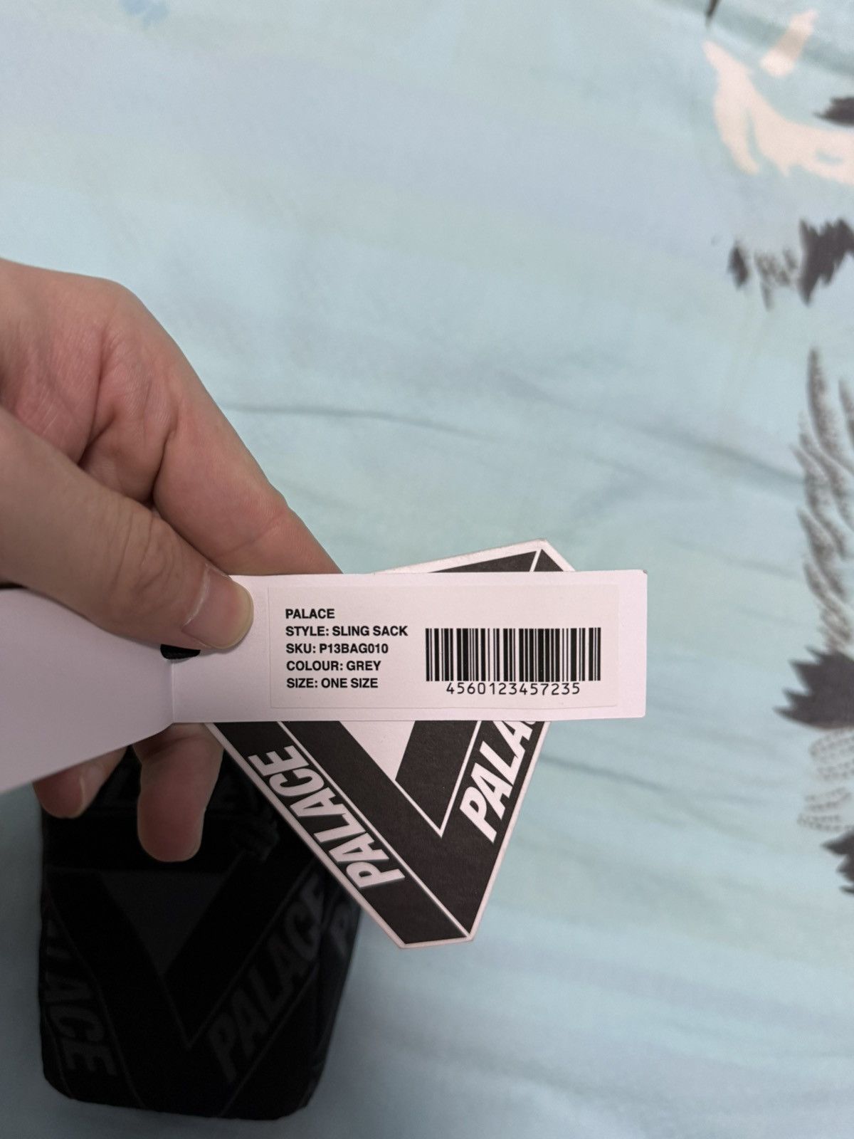 Palace Palace sling sack small bag grey black tri ferg Size ONE SIZE - 3 Thumbnail