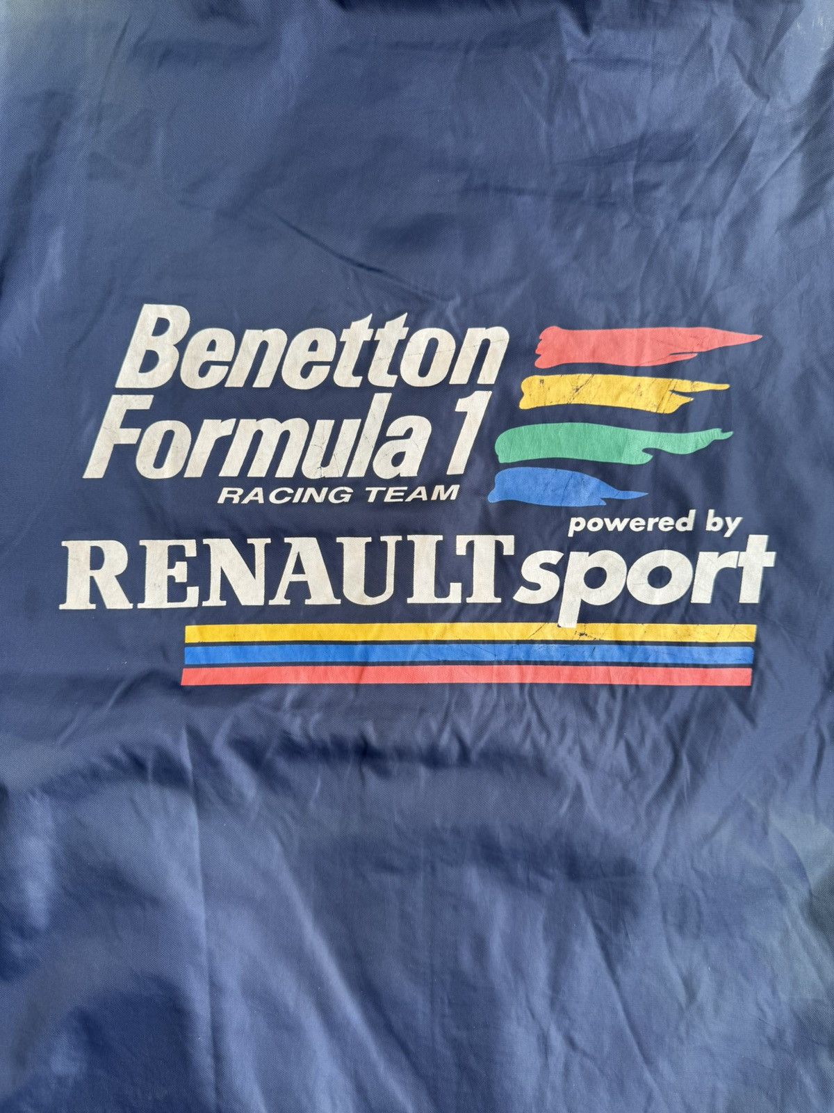 Benetton VERY RARE VINTAGE JACKET BENETTON FORMULA 1 RENAULT RACING Size US XL / EU 56 / 4 - 4 Thumbnail