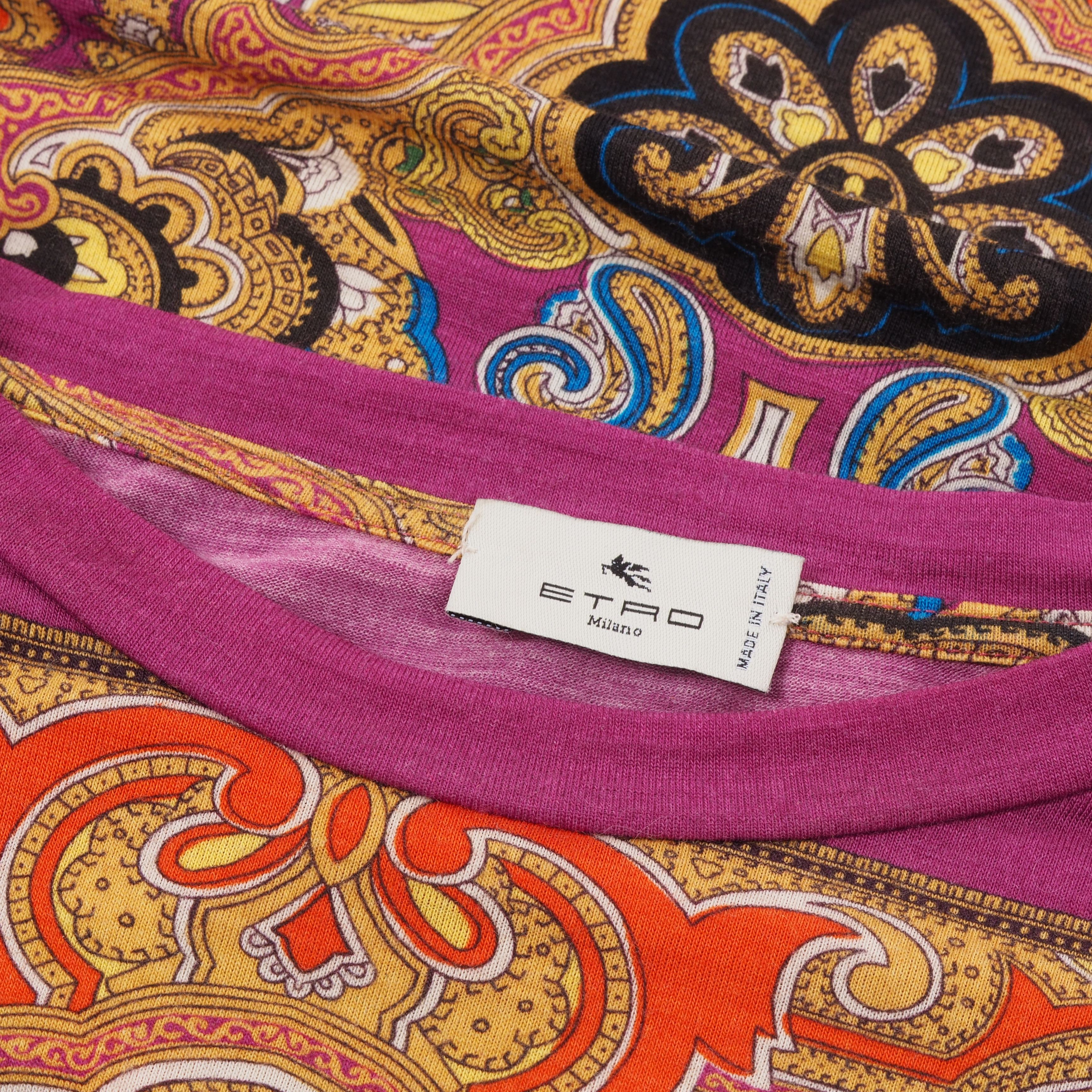 Etro Etro Multicolor Paisley Wool Pullover Sweater Size L / US 10 / IT 46 - 4 Thumbnail