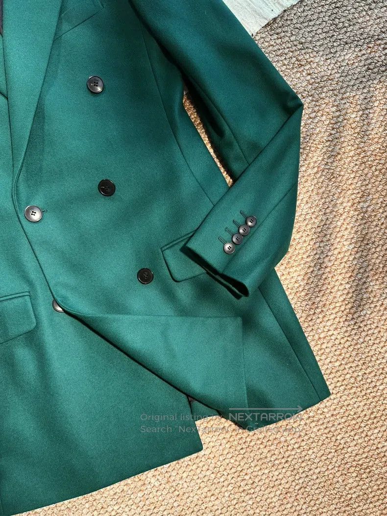 Dior Dior Wool waist double-breasted medium and long suit Size XS / US 0-2 / IT 36-38 - 3 Thumbnail