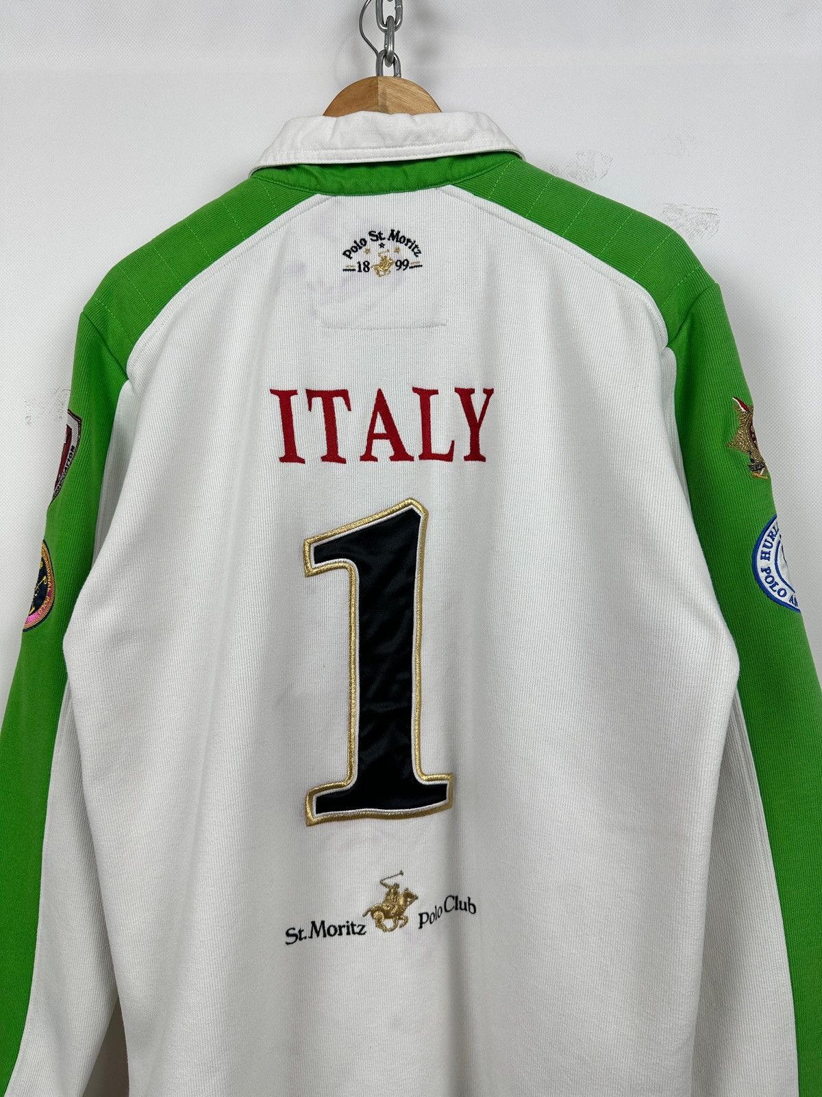 Vintage 2011 Vintage Polo St.Moritz Italy Team Long Sleeve T-Shirt Size US XL / EU 56 / 4 - 15 Thumbnail