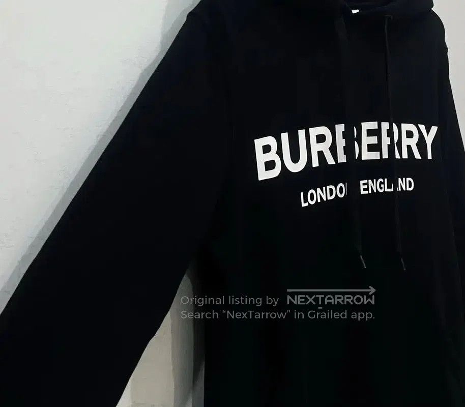 Burberry Burberry Black Cotton Men’s Hoodie. Size US M / EU 48-50 / 2 - 2 Thumbnail